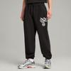 Puma X Lmc Loose Fashion Versatile Mid-Rise Knitted Sports Pants Men Bottoms Black 626564-01