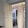 Cortina de Puerta Corazón Planeta Rosa – Adorno Colgante Lindo y Femenino, Decoración de Pared y Puerta Sin Taladro