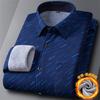 New Fashion Men's Double-sided Fleece Shirt Long Sleeve Thickened Autumn Winter Plaid Print Versatile Casual Daily Home Big 6XL