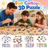 3D Puzzles DIY Puzzle Set