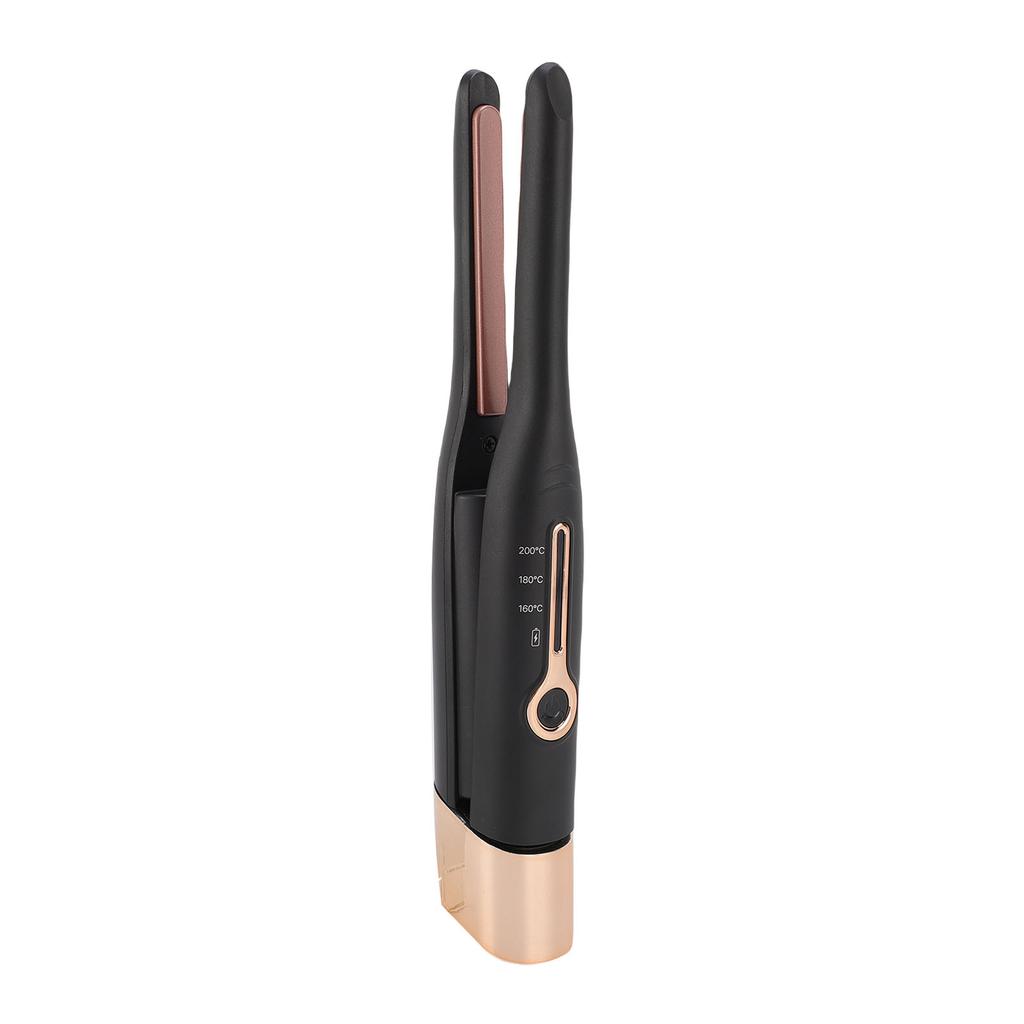 Pencil Flat Iron PI Film Cordless Heating Small Flat Iron Hair Straightener Curler Portable Styler for All Hair Types