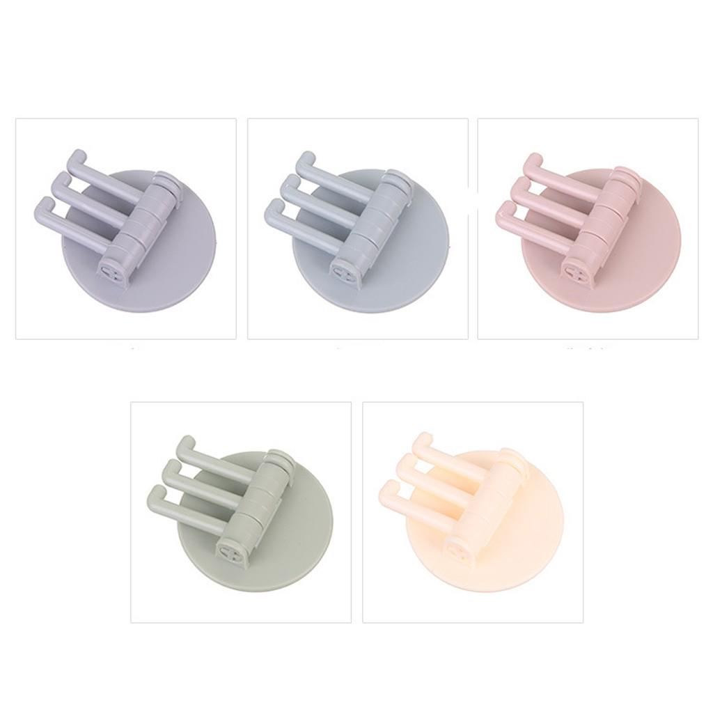 2 kg selbstklebender Haken, drehbar, starkes Lager, Haken für Badezimmer, Wandregal, Werkzeuge