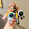 Space Charming Bear Keychain Silicone Pendant For Kids Couples Friends And