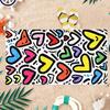 Simple Love Heart Design Beach Towel Quick-drying Large Towel Super Absorbent Suitable for Beach Pool Summer Gift for Friends