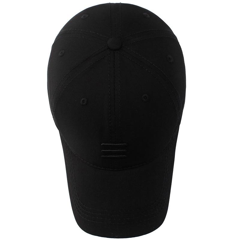 Three Horizontal Lines Embroidery Baseball Caps Spring And Autumn Outdoor Adjustable Casual Hats Sunscreen Hat