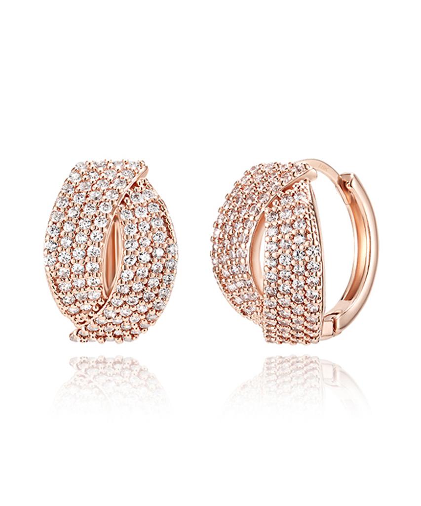 Geigerjewelry 18K Gf Over Leaf Earrings Gi8Kpee048