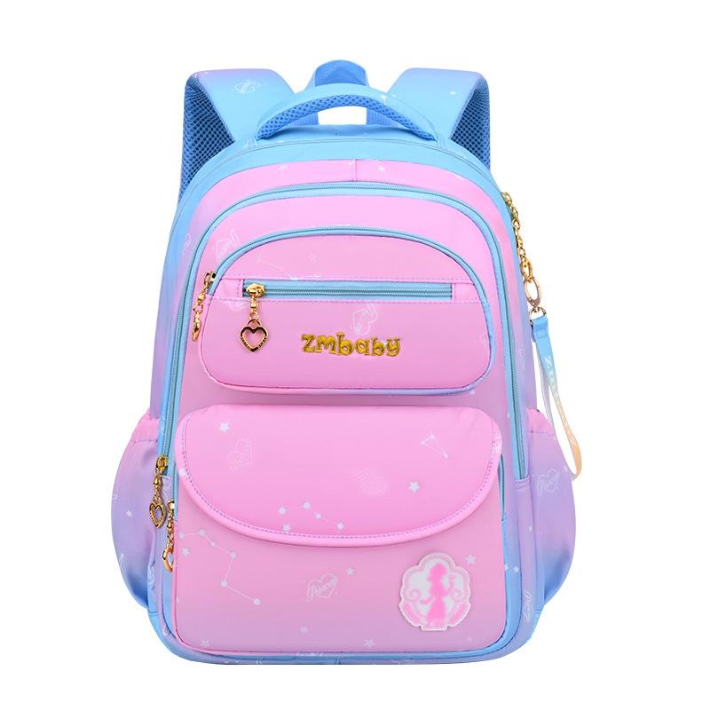 Backpack for Elementary School Girl Waterproof Oxford Cloth Pink Sac Enfant School Bags Kids Backpack Girls Cute Bow Kids Bag