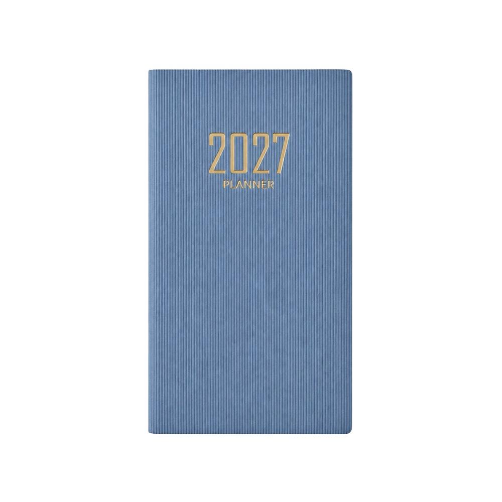 English 2027 Agenda Book A6 Diary Weekly Planner Portable To Do List English Notepad Students