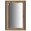 Bathroom Furniture Set with Shelf 4 Pcs Artisan Oak Wood Based Material