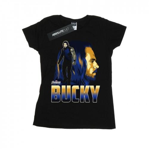 Marvel Womens/Ladies Avengers Infinity War Bucky Character Cotton T-Shirt