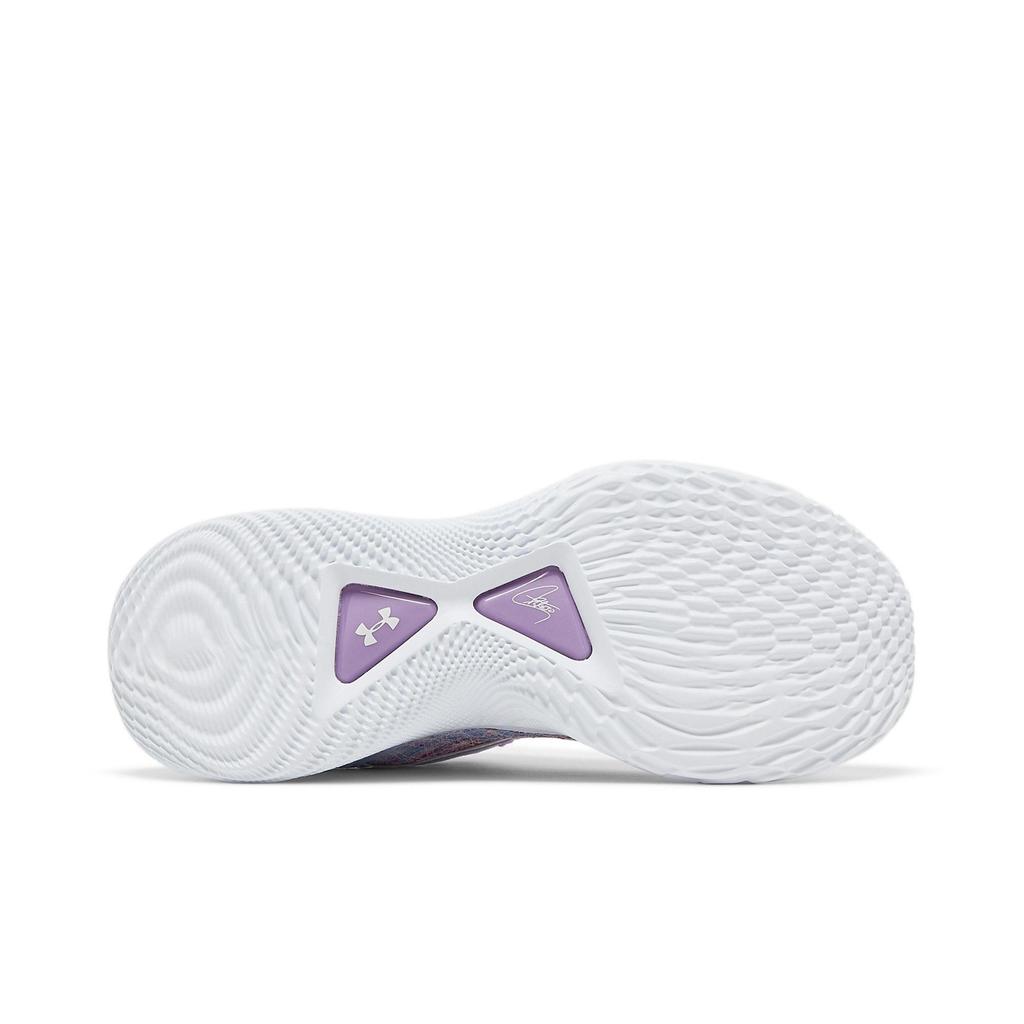 Under Armour Curry Flow 9 'For The W' (Unisex) Oxford Blue / Vivid Lilac Basketball Shoes 3025684 401