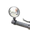 Bicycle 360° Wide Angle Rearview Mirror with Convex Lens & Silicone Handle for Mountain Bikes