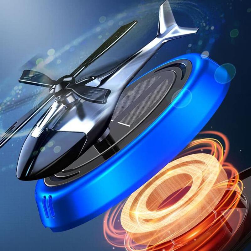 Car Interior Solar Car Rotating Perfume Solar Aroma Diffuser Car Air Freshener Fragrance Automatic Rotation Dashboard