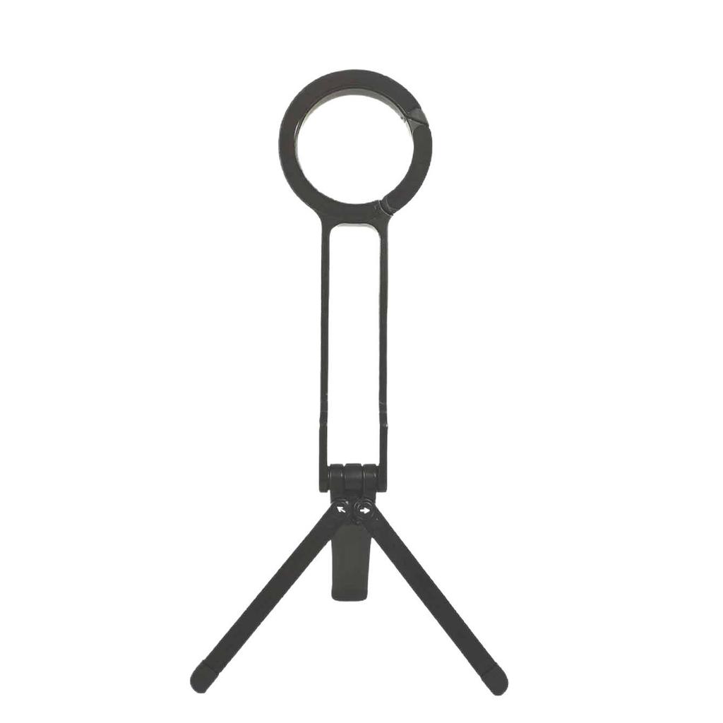 Multifunctional Magnetic Phone Holder: Desktop, Outdoor, Carabiner, Metal Tripod