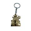 @ Indian Traditional Double Side Mahadev Key Chain Golden Color For Gift Zr935-60%Off