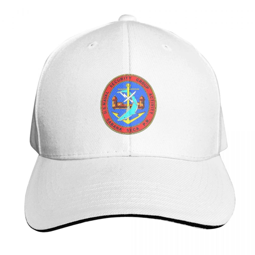 NAVAL SECURITY GROUP ACTIVITY SABANA SECA PR Baseball Cap Hiking Hat Dad Hat Sun Hat Derby Elegant Womens Hats Unisexs