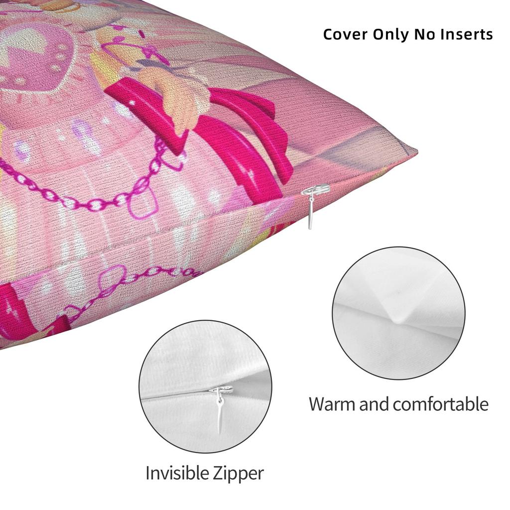 Girls Game Royale High Pillow Cover Soft Cushion Cover Fashion Pillow Case For Sofa Home Decoration