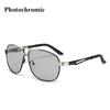 Sunglasses for Men Aviator Polarized or Photochromic  UV Protection Military Style Metal Mirror Sun Glasses