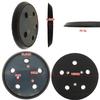 5 Inch 5 Hole 3 Nail Electric Disk 125mm Velcro Self-adhesive Polishing Disk Metal Polishing Disk