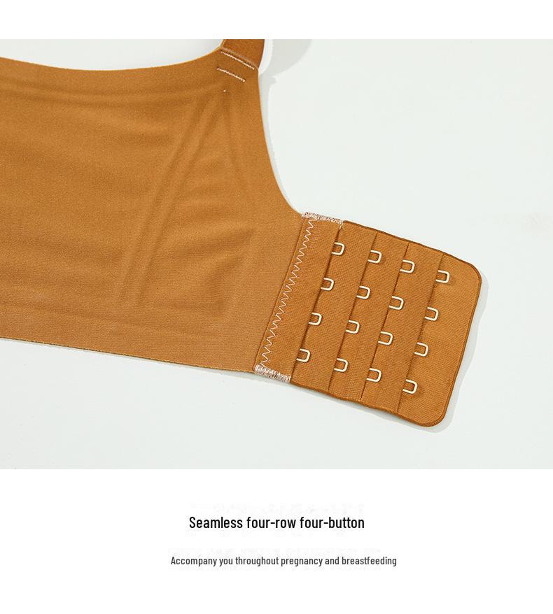 Seamless Summer Nursing Bra: Anti-Sag, Breathable, Thin, Supportive for Pregnant & Postpartum Women