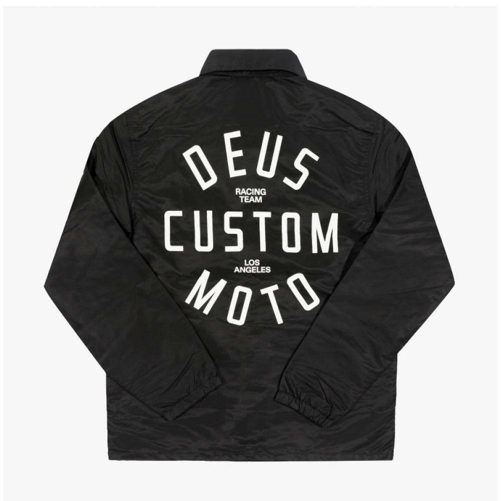 DeuS Ex Machina Engineer Nylon Coach Men S Jacket Dmp256119 Blk