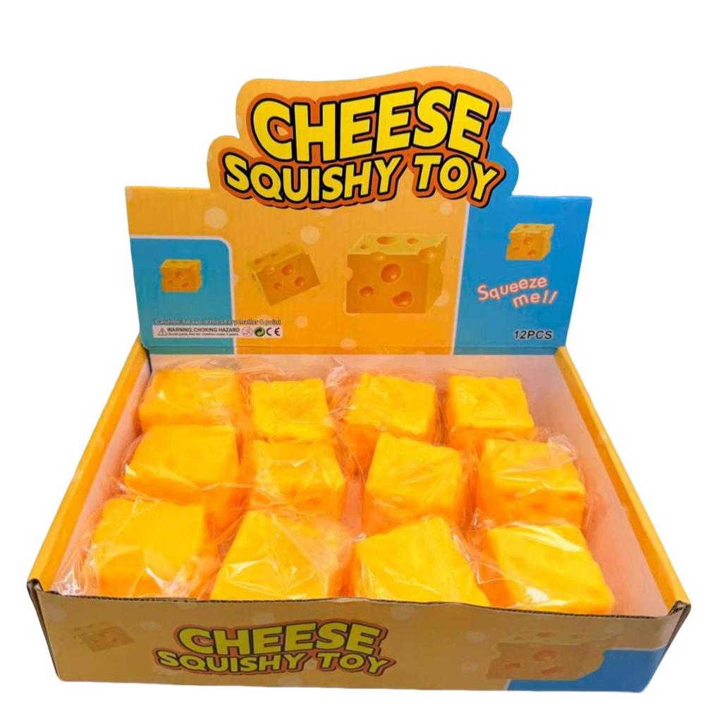 Premium Cheese-Shaped Stress Relief Toy: Slow Rebound Decompression for Office and Home