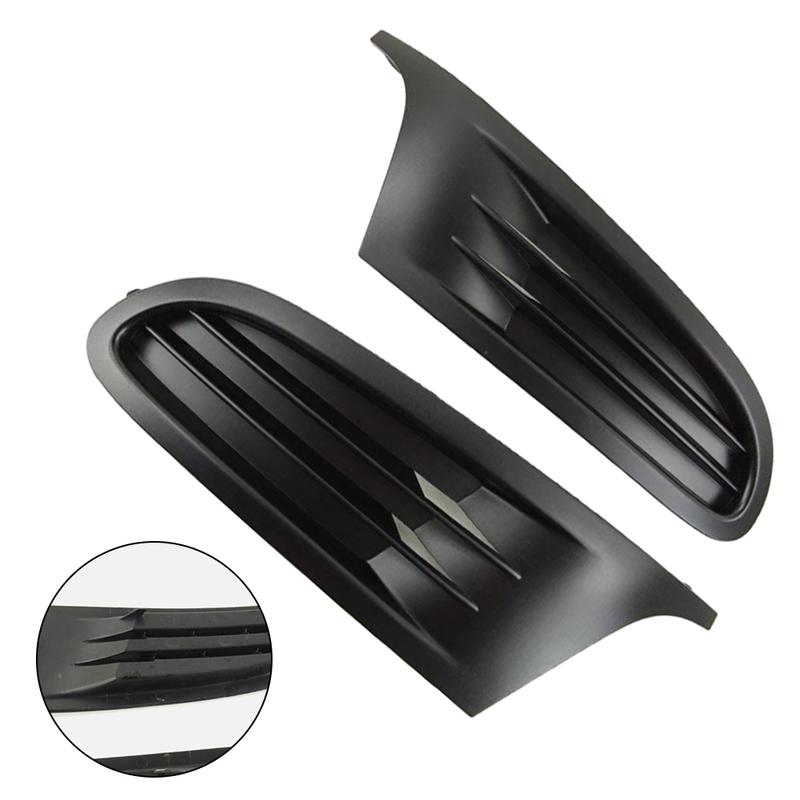 Front Bumper Lower Side Grille Trim Vent Plastic Pair for For GOLF MK6 2009 2012 Model Numbers 5K0853665A 5K0853666A