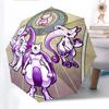Mewtwo Pokemon Anti UV Umbrella Sun Protection Shade Umbrella Waterproof Windproof Outdoor Travel Parasol