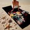 1PC Demon Anime Group Beach Towel - Soft,  Absorbent Microfiber, Lightweight, Ideal for The Beach, Parties, Travel, Camping fan gifts