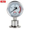 Fuyi YTP60BF 304 SS Hygienic Clamp Diaphragm Pressure Gauge (CN Version)