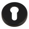 Bottom Plate PLT26J-Y, Matt Black, Round