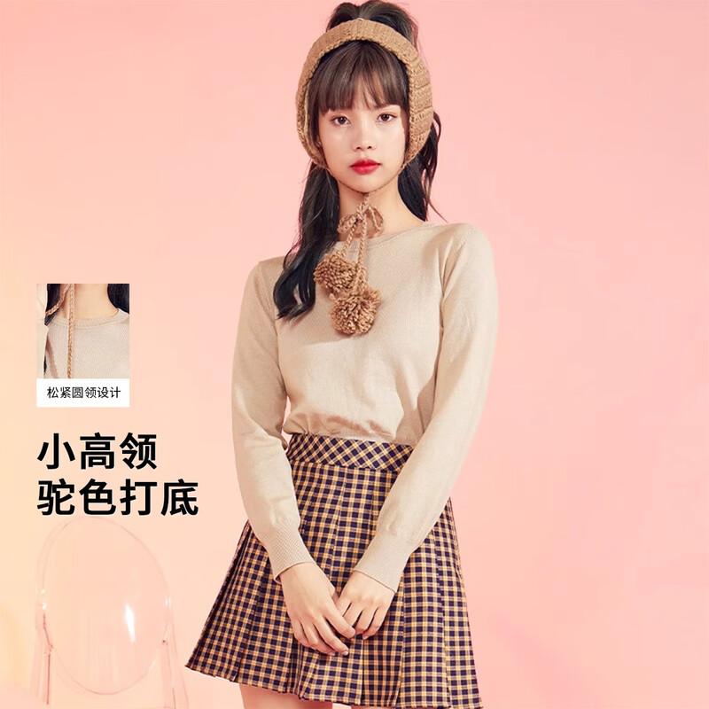 FivePlus Women s Round Neck Long Sleeve Knit Top M