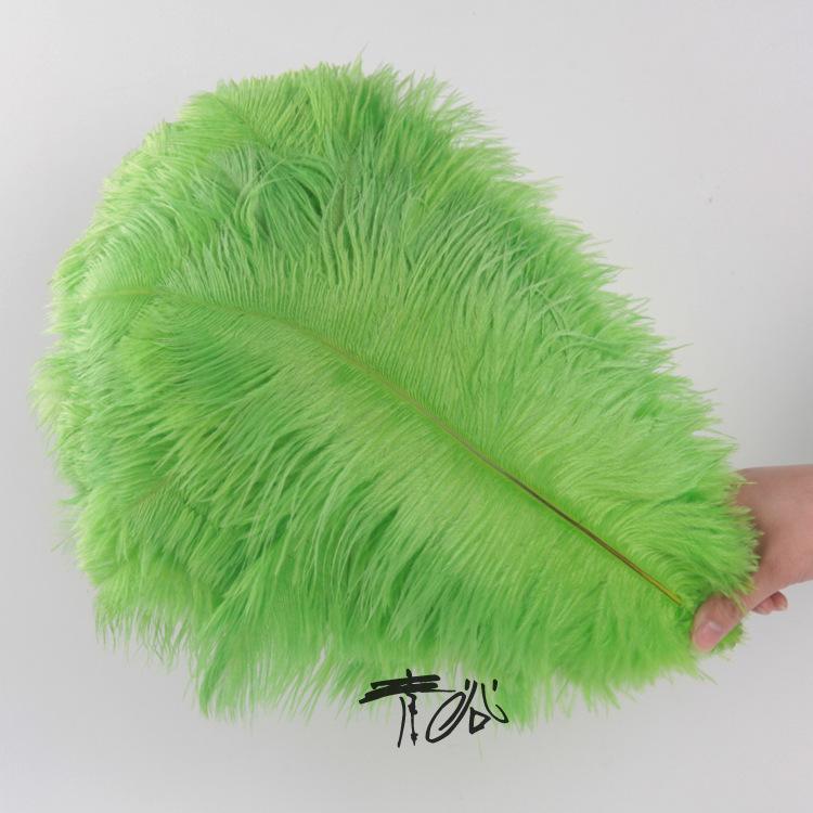 Colored Ostrich Feathers 30-35Cm Stage Performance Wedding Bouquet Decoration Ostrich Feathers