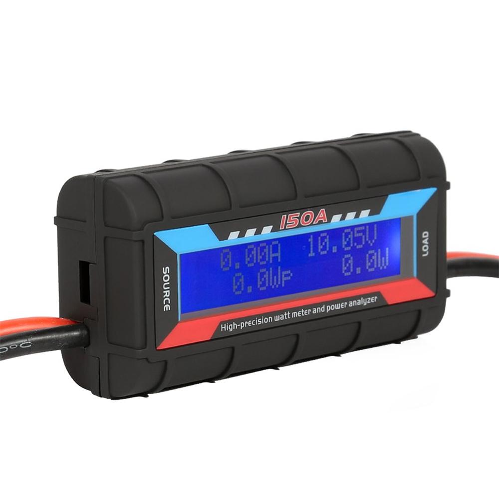 Build Power Current Power Analyzer 150A RC High Precision Power Analyzer & Watt Meter W/ Backlight LCD