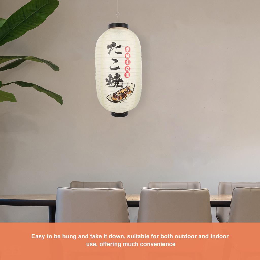 Dekorative Laterne Japanische Pflaumenlaterne für Sushi-Themenparty Restaurant Geschäft Haus Garten Innen Außen Hängende Seidenlaternen