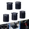 Universal Shift Knob Aluminum Alloy Nut M8x1.25 M10x1.25 M10x1.5 M12X1.25 M14.X1.5 Shift Knob Button Metal Replacement Parts