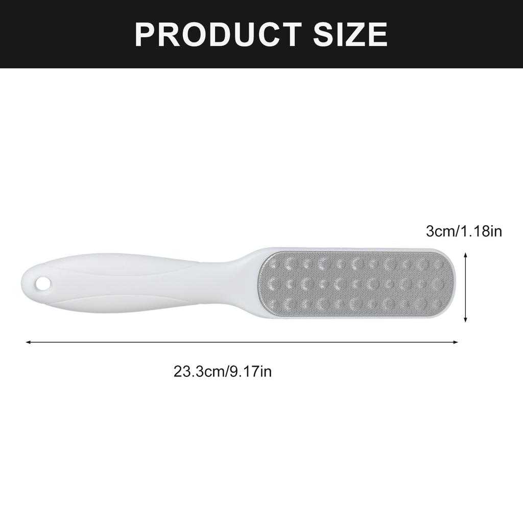 Professional Double Sided Foot File Scrubber for Removing Rough Skin Callus Remover Pedicure Tool for Women and Men