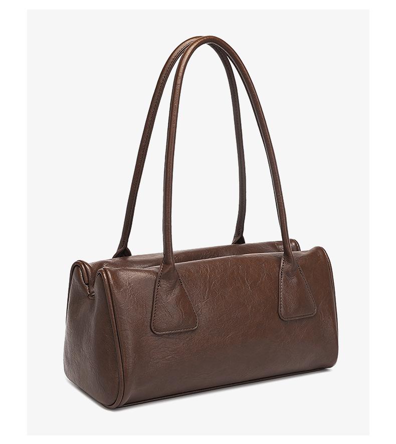 

Niche Bag Simple And Versatile Retro Large-Capacity Underarm Shoulder Bag Texture Premium Commuter Handbag 32*17*15