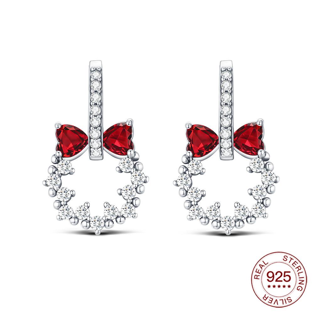 

925 Silver Christmas Hat Charms Beads Romantic s Fit Original Bracelet Diy For Women Party Jewelry Lover Gifts