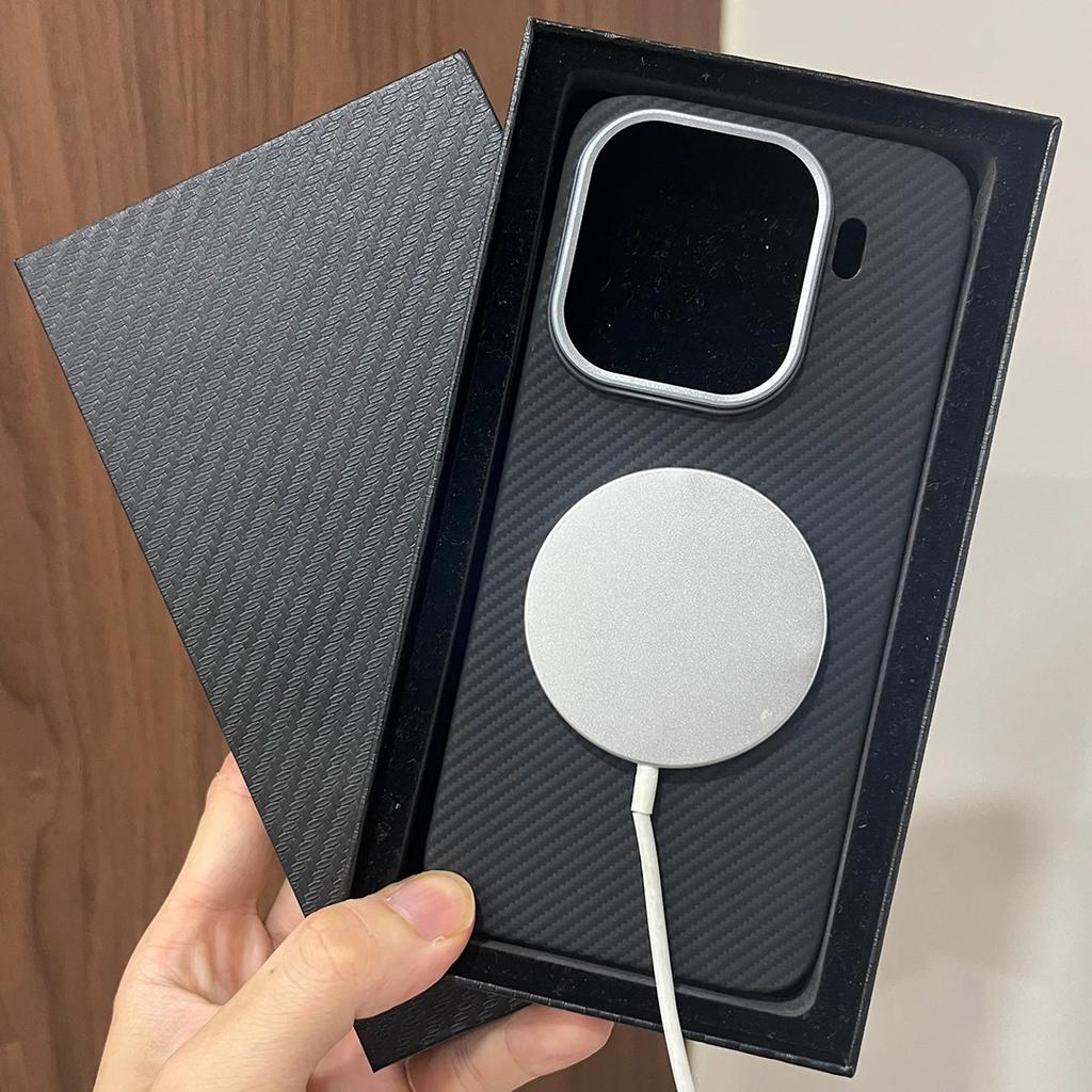 Magnetic Real 600D Aramid Carbon Fiber Phone Case Cover On For Magsafe OPPO Find X9 Pro Plus 5G Global FindX9 X 9 X9Pro 256/512