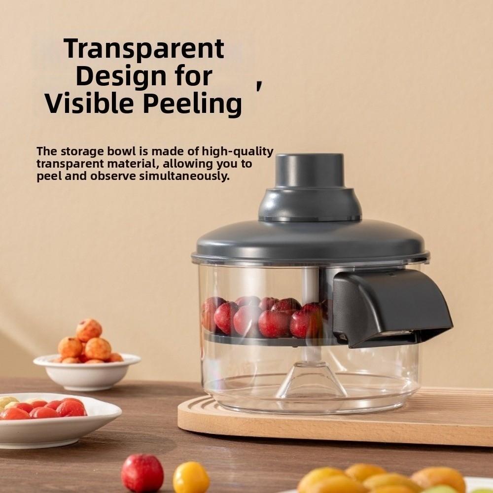 Efficient Peeling Manual   Fruits Peeler Hands-Free Automatic Garlic Peele  Cherry Tomatoes