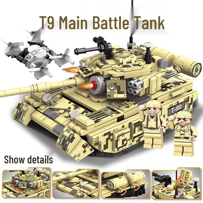 Compatible Military SWAT Armored Car Building Blocks - Educational Assembly Toy for Boys