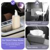 Refillable Car Tissues Cylinder Cup Holder Compact Tissues Box Round Tube Tissue Container  Office