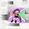 K-POP Anime Dívčí Skupina Čtyři Roční Období Měkká Teplá Přikrývka Celoroční Silně Pletená Polyesterová Přehoz na Postel, Kempování, Cestování Perfektní Dárek