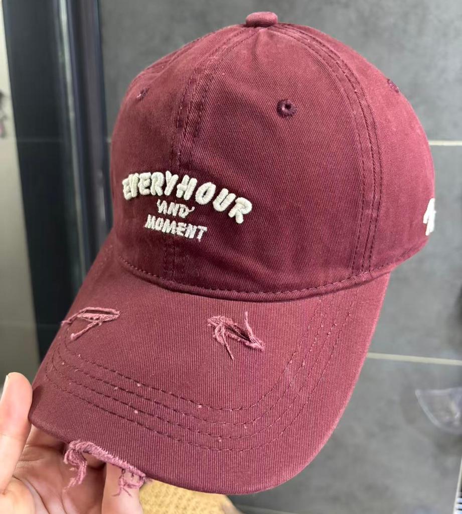 Vintage Justerbar Unisex Vintage Kasket til Udendørs Vandring og Bjergbestigning