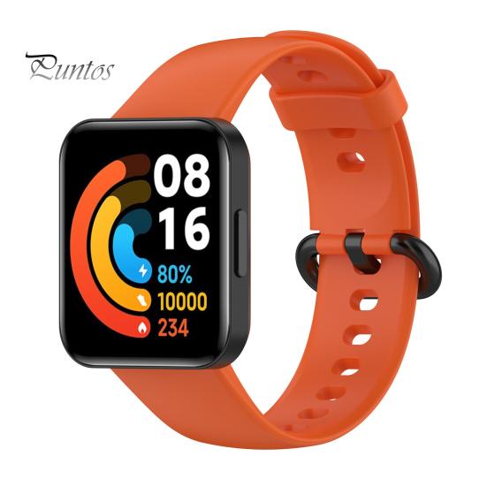 Silicone Watch Band Soft Waterproof Smart Wristband Replacement Wrist Strap for Redmi 2 Lite/Watch