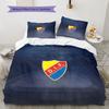 Djurgården Victory Bedding Quilt Set Quilt Cover Pillowcase Home Decoration Birthday Gift (1 * Duvet Cover + 2 * Pillowcase, Without Core)