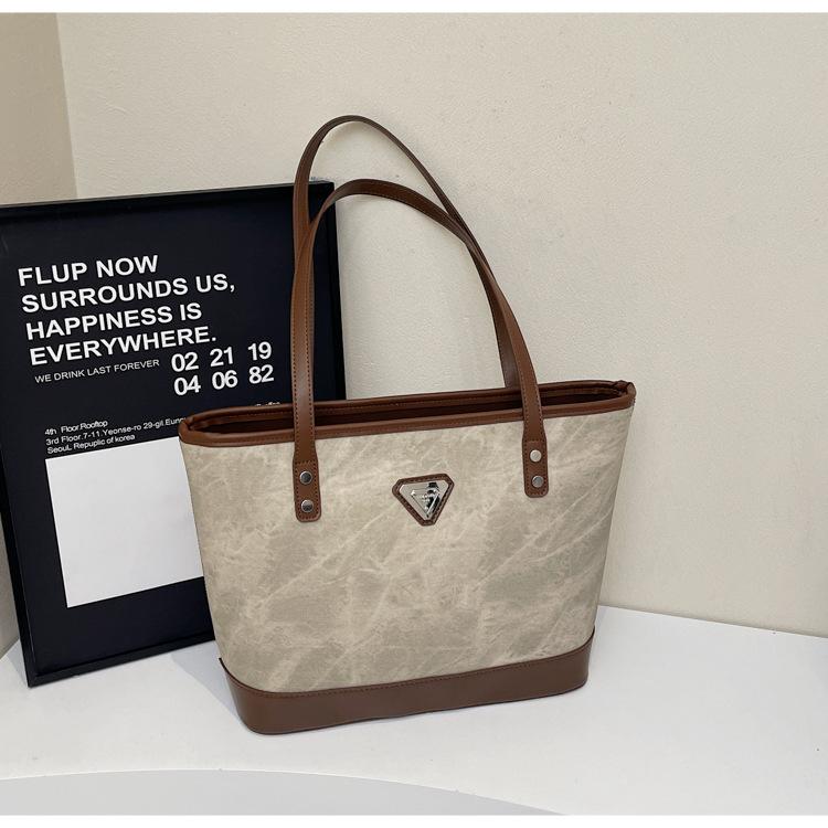 

Сумка большой вместимости женская весенне-летняя универсальная новая модная плечевая сумка для покупок повседневная сумка-тоут