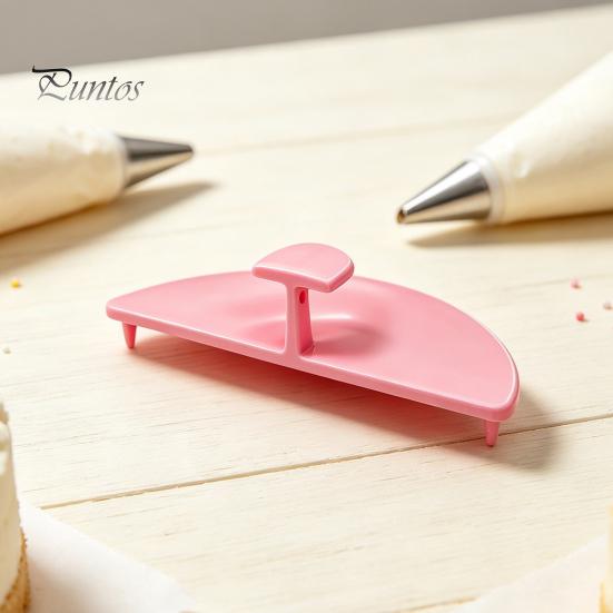 Three Piece Cake Stand 3PCS Curve Auxiliary Tools, Lightweight PLA Support Topper Holder Stakes, Decorating Ruffle Stencils for Kitchen Baking