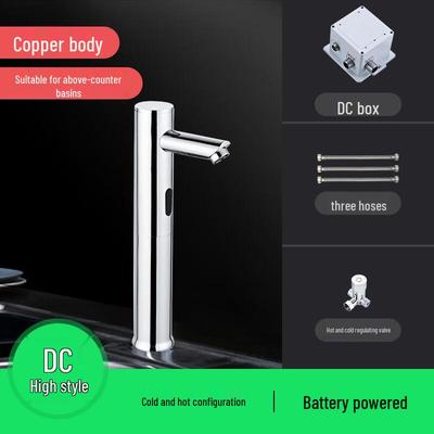 Robinet de Lavabo Automatique avec Eau Chaude et Froide